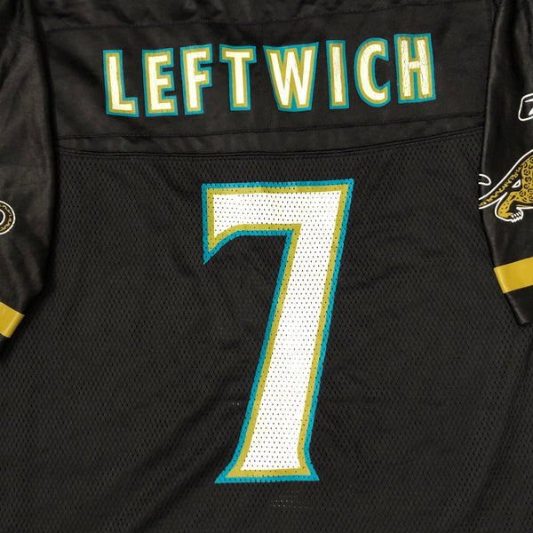 NFL Jacksonville Jaguars Byron Leftwich Reebok Jersey (M)