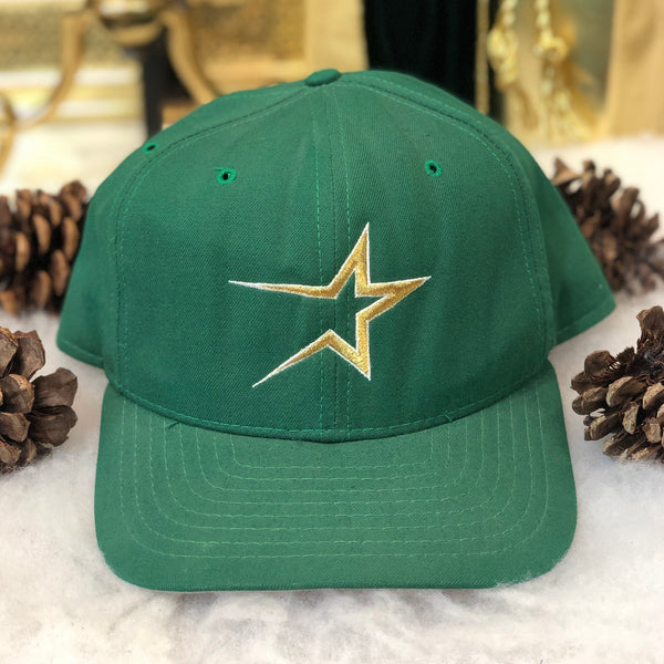 Vintage MLB Houston Astros St. Patrick's Day New Era Wool Snapback Hat