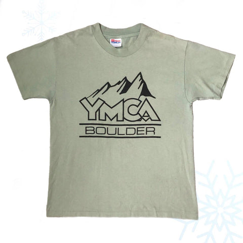 Vintage YMCA Boulder Colorado In Memory Chris Anderson FD T-Shirt (M)