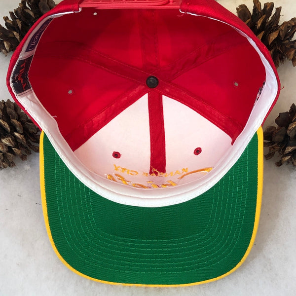 Vintage Deadstock NWOT NFL Kansas City Chiefs Sports Specialties Twill Snapback Hat