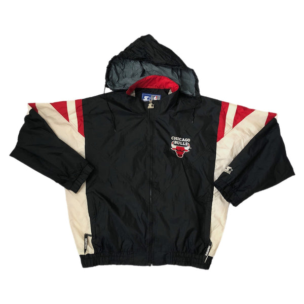 Vintage NBA Chicago Bulls Starter Lightweight Windbreaker Jacket (XL)