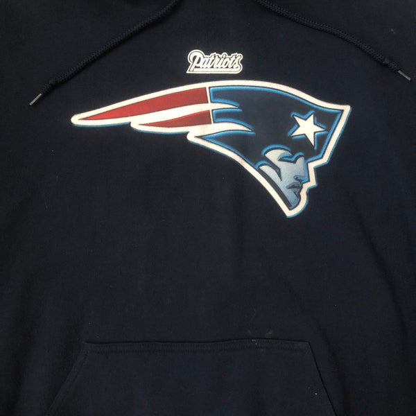 Vintage NFL New England Patriots Hoodie Sweatshirt (XXL)