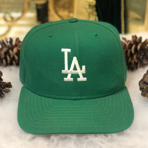 Vintage MLB Los Angeles Dodgers St. Patrick's Day New Era Wool Snapback Hat