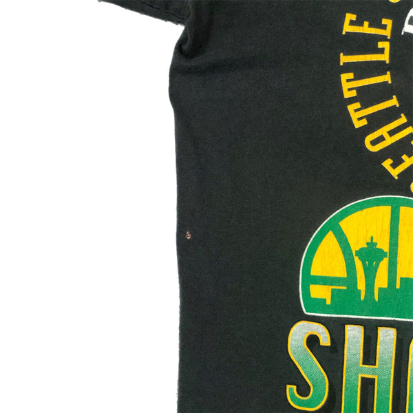 Vintage NBA Seattle Supersonics Shawn Kemp Magic Johnson T's T-Shirt (L)