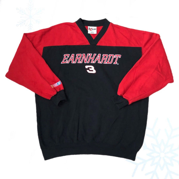 Vintage NASCAR Dale Earnhardt Long Sleeve Jersey Sweatshirt (L)