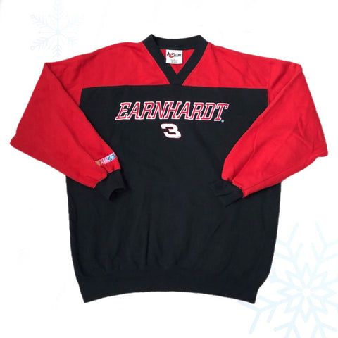 Vintage NASCAR Dale Earnhardt Long Sleeve Jersey Sweatshirt (L)