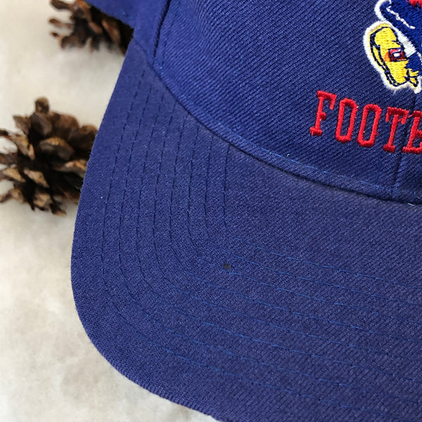 Vintage NCAA Kansas Jayhawks Football Champion Wool Snapback Hat