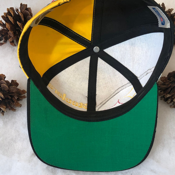 Vintage NFL Pittsburgh Steelers Eastport Big Logo Twill Snapback Hat