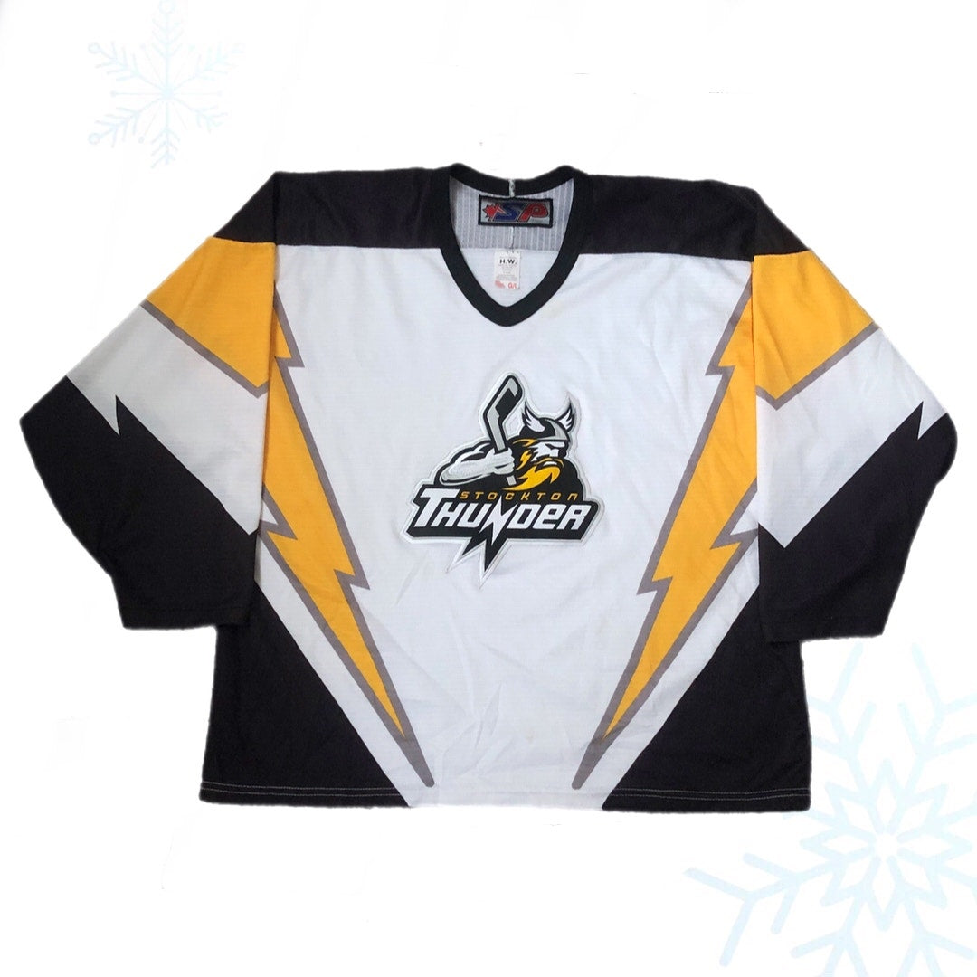 Vintage ECHL Stockton Thunder Jersey (L)