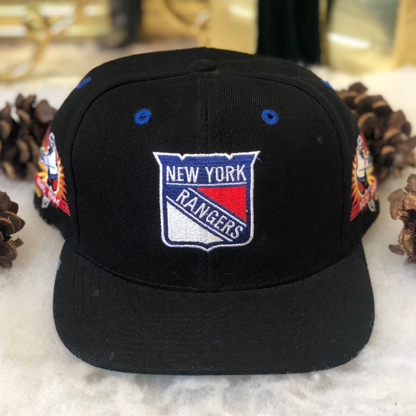 Vintage NHL New York Rangers Annco Championships Wool Snapback Hat