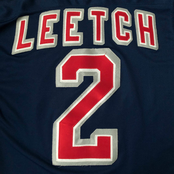 Vintage NHL New York Rangers Lady Liberty Brian Leetch Hockey Jersey (M)