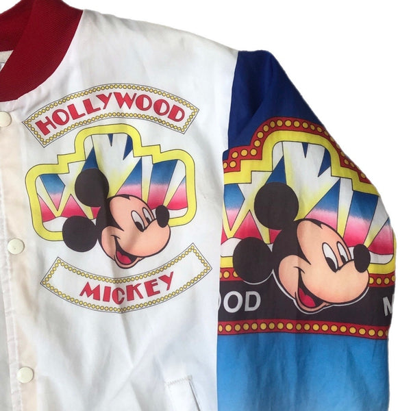 Vintage Disney Mickey Mouse Hollywood Mickey Chalk Line Fanimation Jacket (L)