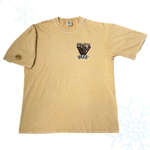 Vintage Big Bull Beer Alcohol T-Shirt (XXL)