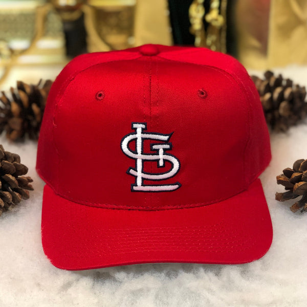 Vintage Deadstock NWOT MLB St. Louis Cardinals Signatures Outdoor Cap Twill Snapback Hat
