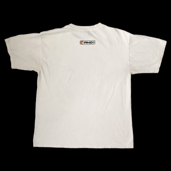 Vintage AND1 Mixtape Tour The Professor T-Shirt (L)