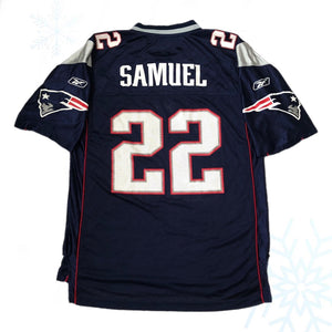NFL New England Patriots Asante Samuel Reebok Jersey (M)