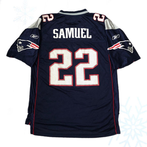 NFL New England Patriots Asante Samuel Reebok Jersey (M)