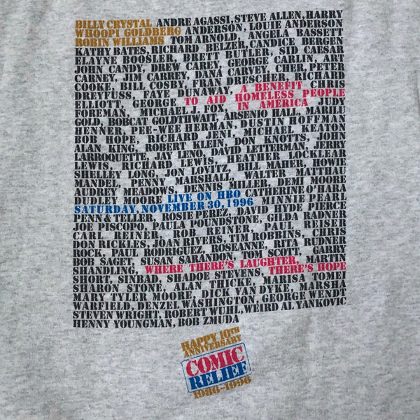 Vintage 1996 Comic Relief 10th Anniversary Crewneck Sweatshirt (XL)