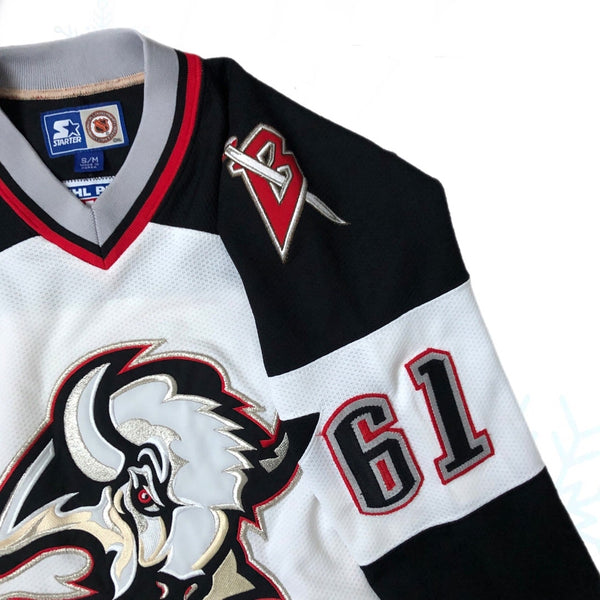 Vintage NHL Buffalo Sabres Maxim Afinogenov Starter Jersey (S/M)