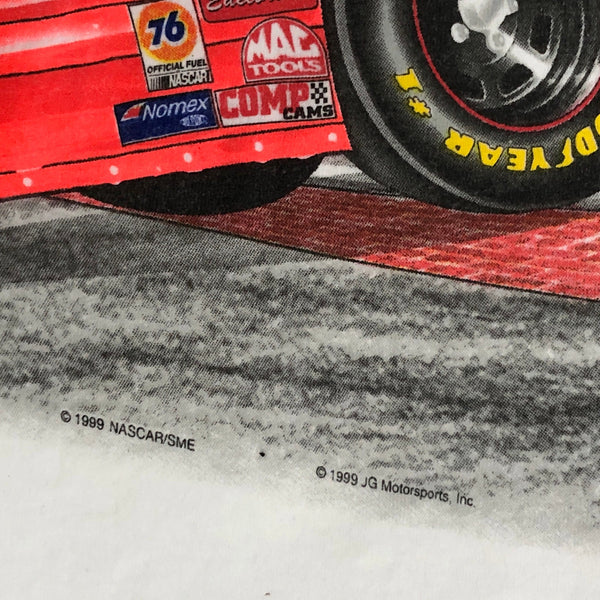 Vintage NASCAR Jeff Gordon 1999 Brickyard 400 All Over Print AOP T-Shirt (M)