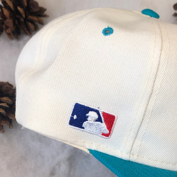 Vintage MLB Florida Marlins Sports Specialties Plain Logo Wool Snapback Hat