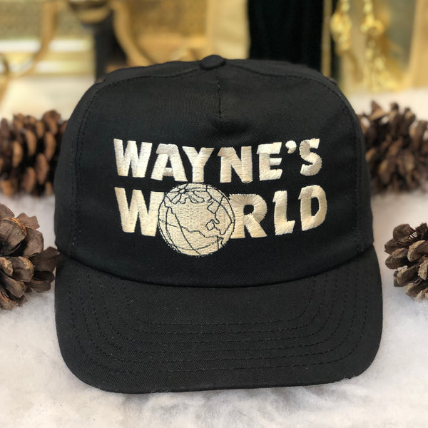 Vintage 1991 Wayne's World Movie Mike Myers Dana Carvey SNL Twill Snapback Hat
