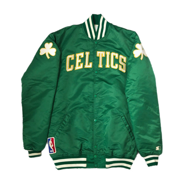 Vintage NBA Boston Celtics Starter Satin Jacket (Large Extra Tall)