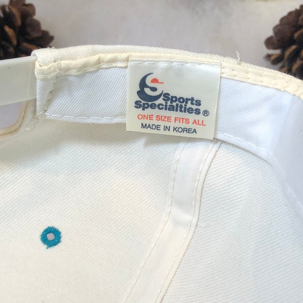 Vintage MLB Florida Marlins Sports Specialties Plain Logo Wool Snapback Hat