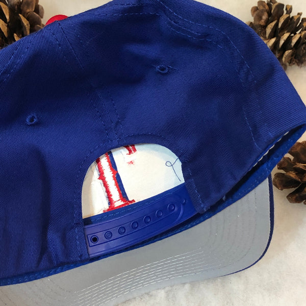 Vintage Deadstock NWOT MLB Texas Rangers Signatures Outdoor Cap Twill Snapback Hat