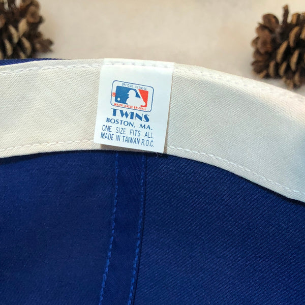 Vintage MLB New York Mets Twins Enterprise Twill Snapback Hat