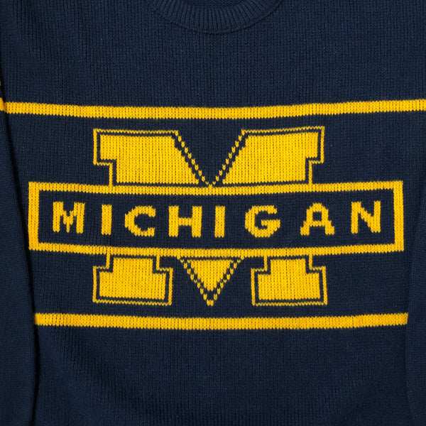 Vintage NCAA Michigan Wolverines Cliff Engle Knit Sweater (L)