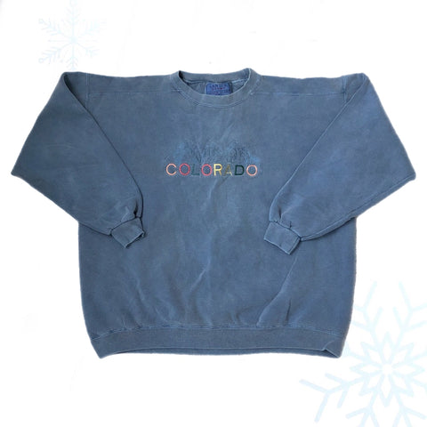 Vintage Colorado Santee Embroidered Crewneck Sweatshirt (XL)