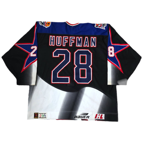 Vintage 1998 IHL All-Star Game Eastern Conference Kerry Huffman Grand Rapids Griffins Jersey (Size 56)