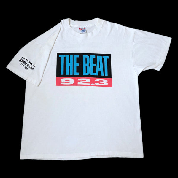 Vintage The Beat 92.3 1993 SummerFest Los Angeles LL Cool J 14 Shots To The Dome Promo T-Shirt (XL)