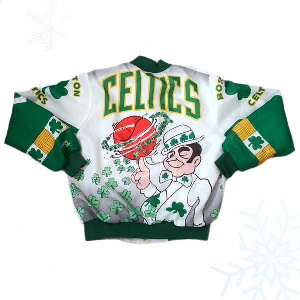 Vintage NBA Boston Celtics Chalk Line Fanimation Jacket (M)
