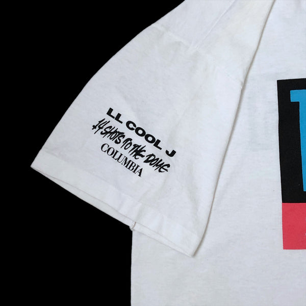 Vintage The Beat 92.3 1993 SummerFest Los Angeles LL Cool J 14 Shots To The Dome Promo T-Shirt (XL)