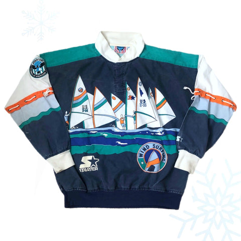 Vintage 1988 Starter Windsurfing Crewneck Sweatshirt (XL)