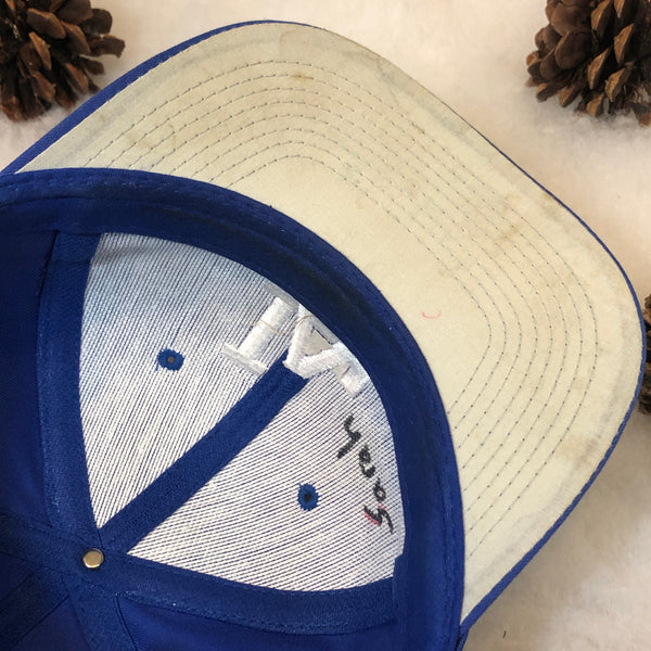 Vintage MLB Los Angeles Dodgers Logo 7 Twill SnapBack Hat