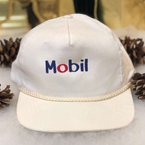 Vintage Mobil Racing Gasoline Yupoong Twill Snapback Hat