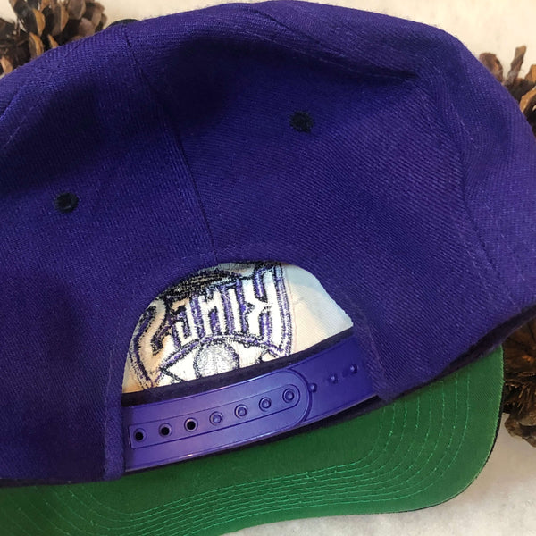 Vintage NBA Sacramento Kings The G Cap Wool Snapback Hat