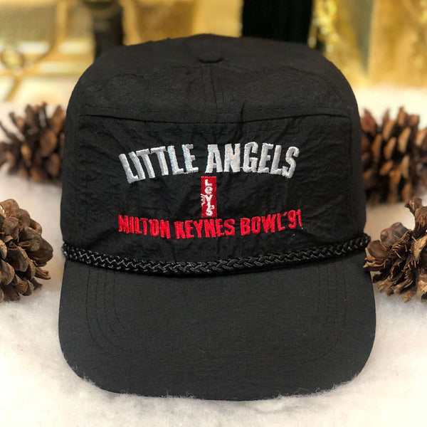 Vintage Little Angels 1991 Milton Keynes Bowl Levi's Promo Nylon Strapback Hat