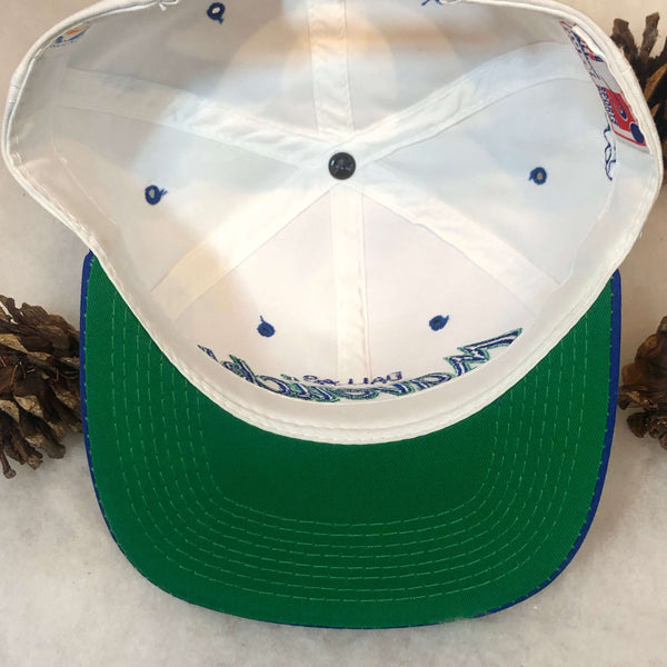 Vintage NBA Dallas Mavericks Sports Specialties Script Twill Snapback Hat