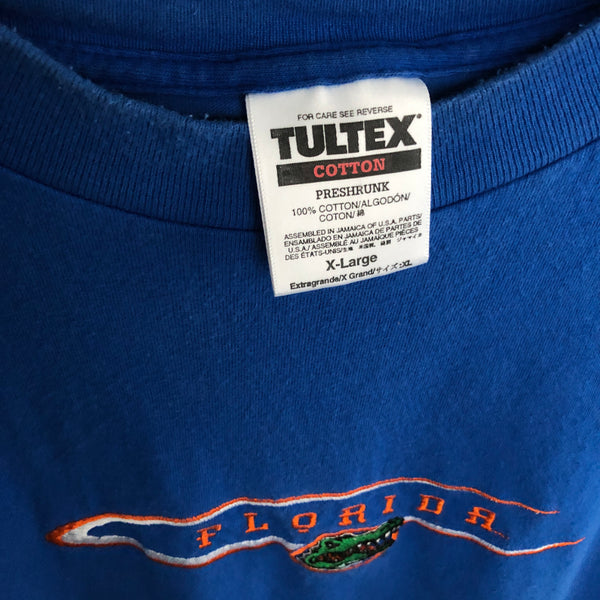 Vintage NCAA Florida Gators Embroidered Tultex T-Shirt (XL)
