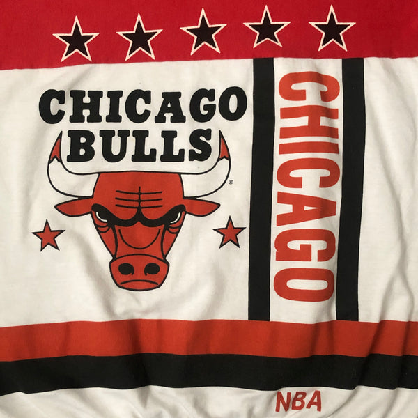 Vintage NBA Chicago Bulls All Over Print Crewneck Sweatshirt (L)