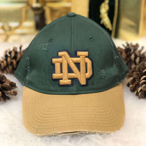 NCAA Notre Dame Fighting Irish Top of the World Distressed Stretch Fit Hat