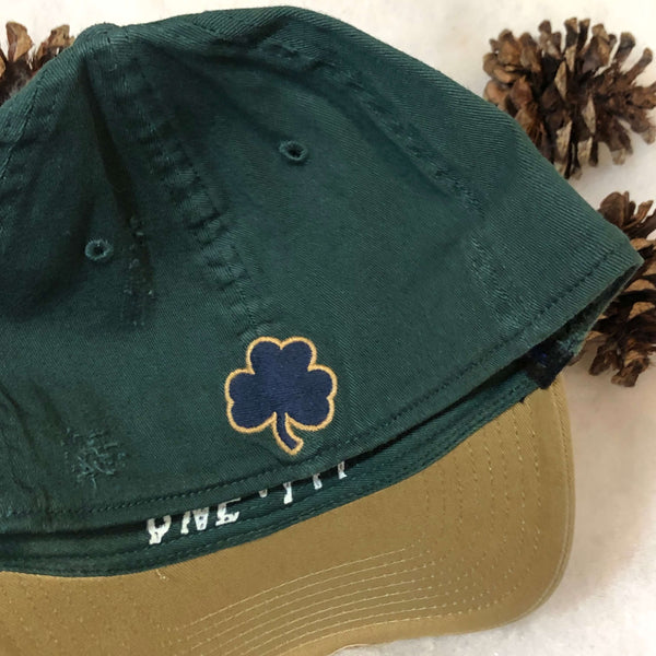 NCAA Notre Dame Fighting Irish Top of the World Distressed Stretch Fit Hat