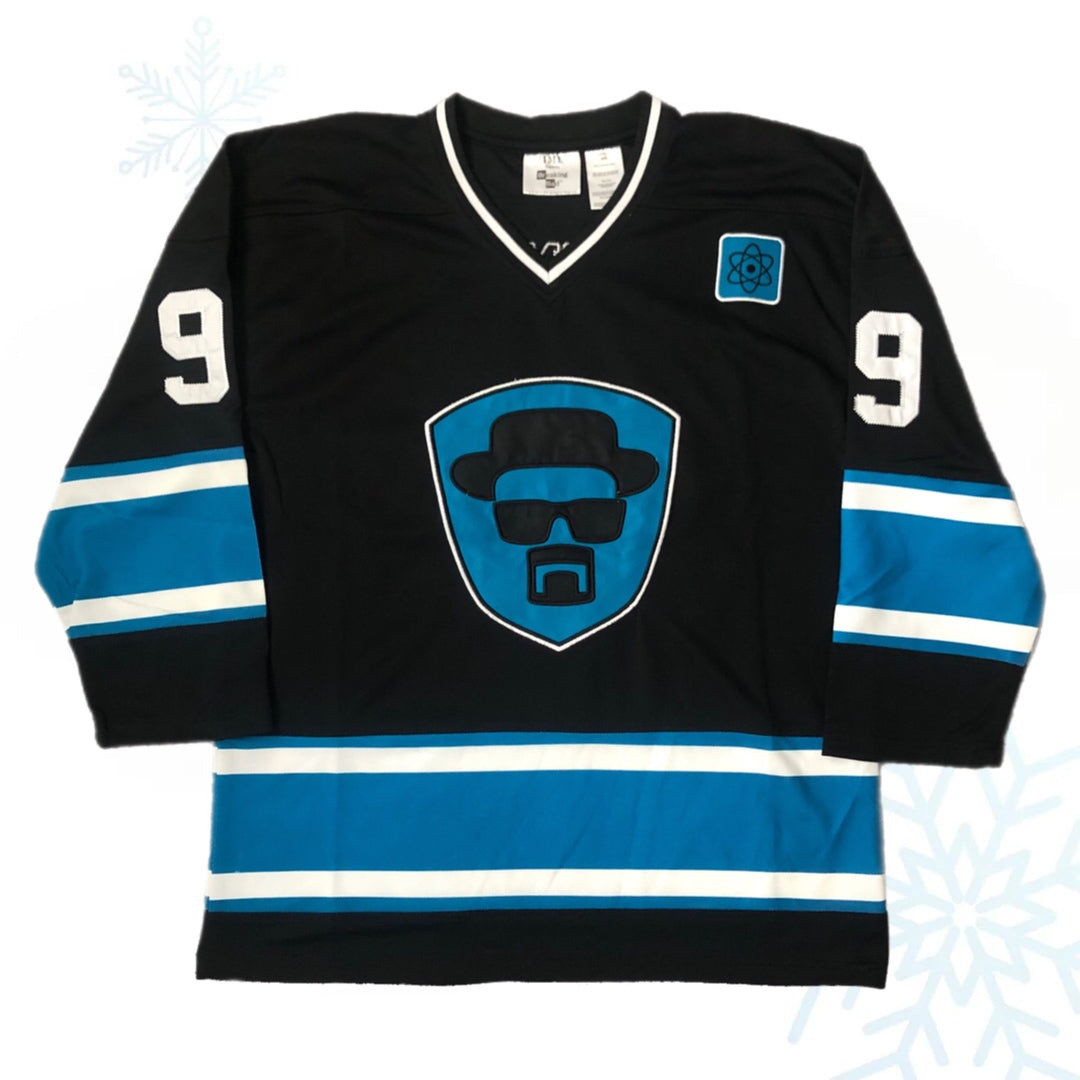 Breaking Bad Walter White Heisenberg 2014 Hockey Jersey (M)