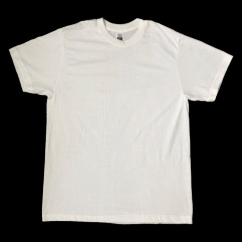 Vintage Deadstock NWOT Fruit of the Loom White Blank T-Shirt (L)