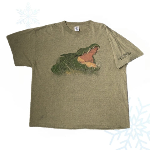 Vintage Alligator Tampa Florida T-Shirt (XXL)