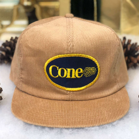 Vintage Cone Corduroy Snapback Hat